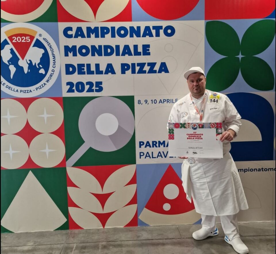 Sergiu Iftodi pune din nou Suceava pe harta mondială a pizzei