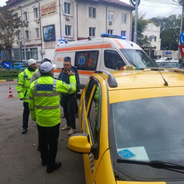 Două femei, accidentate de o mașină condusă de un șofer în vârstă de 93 de ani, în centrul Sucevei