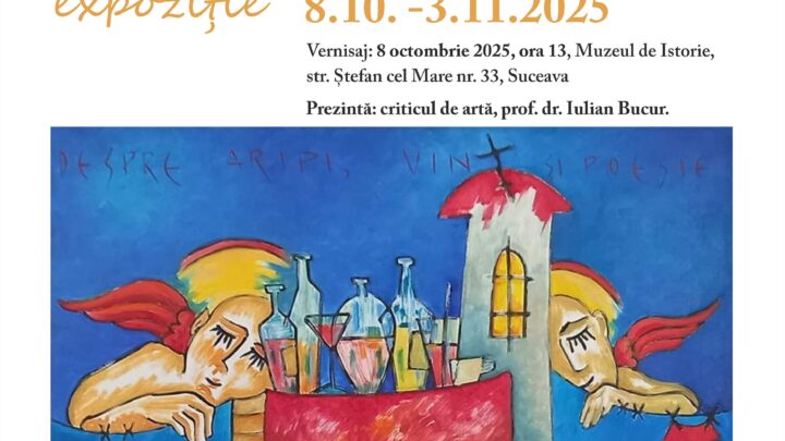 „Îngerii cetății”, expoziție personală semnată de Liviu Șoptelea, la Muzeul de Istorie