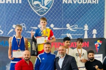 Ilie Laurențiu Ursachi, medaliat cu aur la Campionatul Național de box pentru cadeți