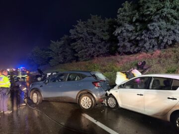 Accident cu patru mașini implicate și șase răniți, la Cumpărătura