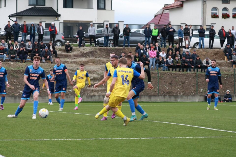 Liderul CS Vicovu de Sus a câștigat la limită duelul cu Academica Gălănești