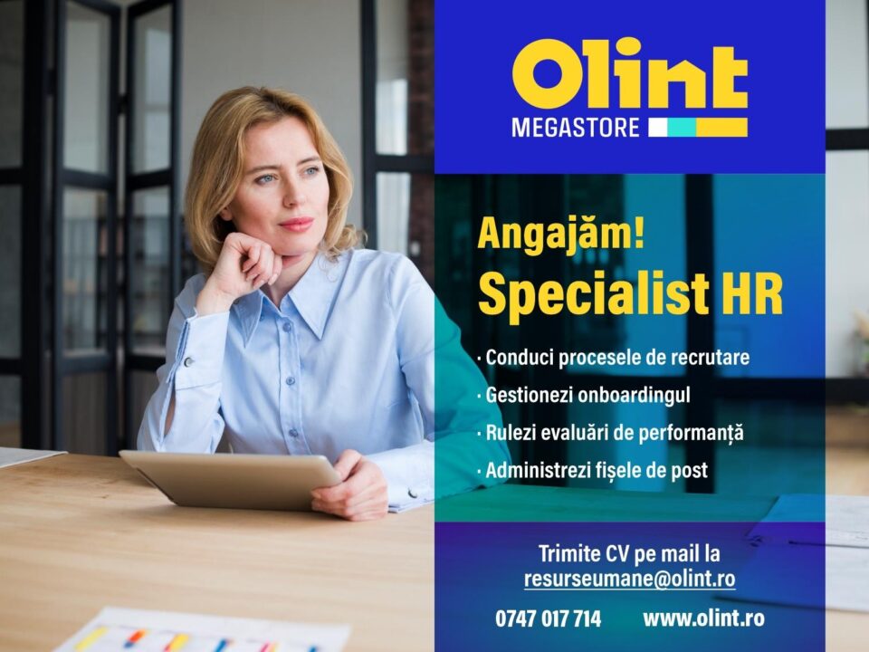 Compania suceveană Olint caută un specialist HR pentru a modela viitorul echipei