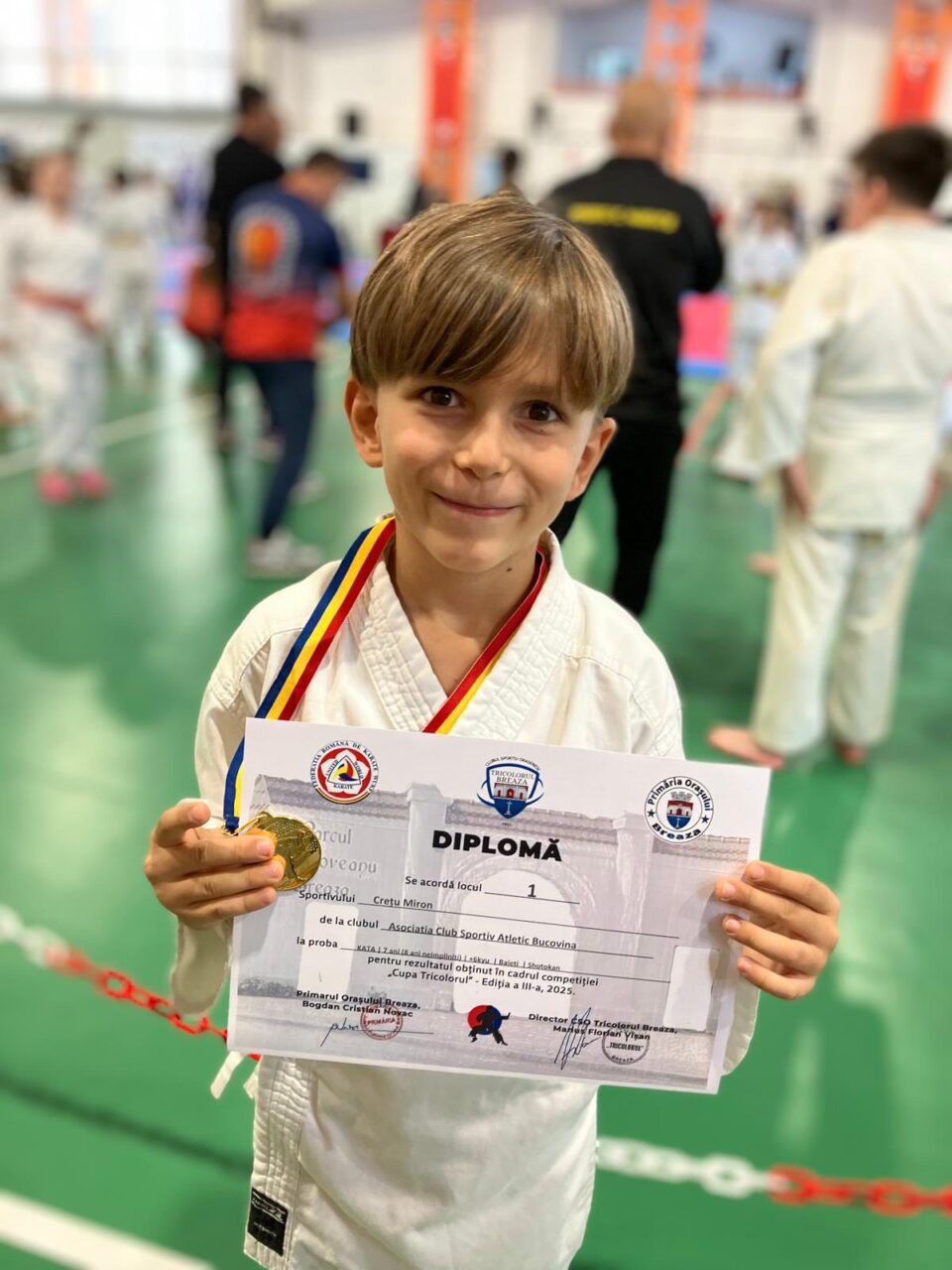 Miron Crețu a câștigat Cupa Tricolorului la karate