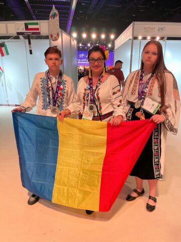 Succes pentru echipa Liceului cu Program Sportiv, în Abu Dhabi, la o expoziție de inventică