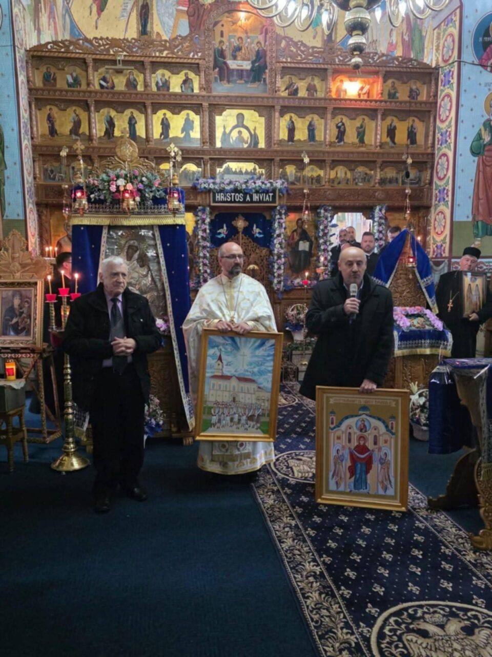 Pictorul Dimitrie Roman a donat câteva tablouri bisericilor din Ilișești