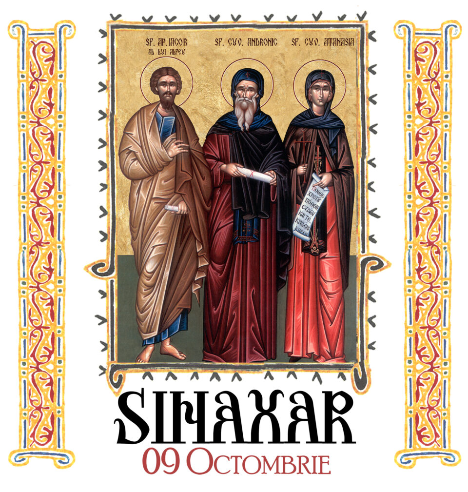 Sinaxar 09 Octombrie 2025