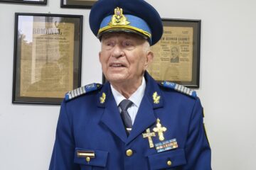 Dumitru Davidel, sărbătorit și în redacția Monitorului de Suceava, la frumoasa vârstă de 88 de ani