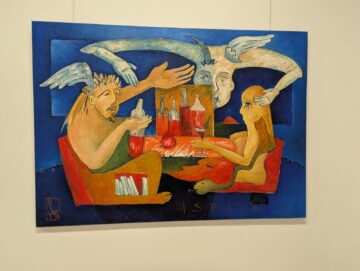 Criticul de artă Iulian Bucur: „Pictorul Liviu Șoptelea, un restaurator al lumii celeste”