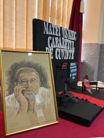 Dramaturgul Matei Vișniec a revenit la liceul pe care l-a absolvit, Colegiul „Regele Ferdinand I” Rădăuți