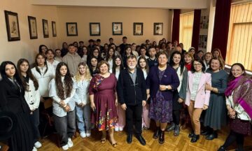 Dramaturgul Matei Vișniec a revenit la liceul pe care l-a absolvit, Colegiul „Regele Ferdinand I” Rădăuți