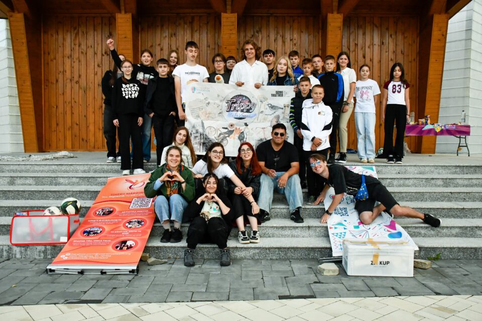Marginea a fost singura comună rurală din România inclusă în Caravana de Educație Nonformală ,,TrippyCaPeVremuri”