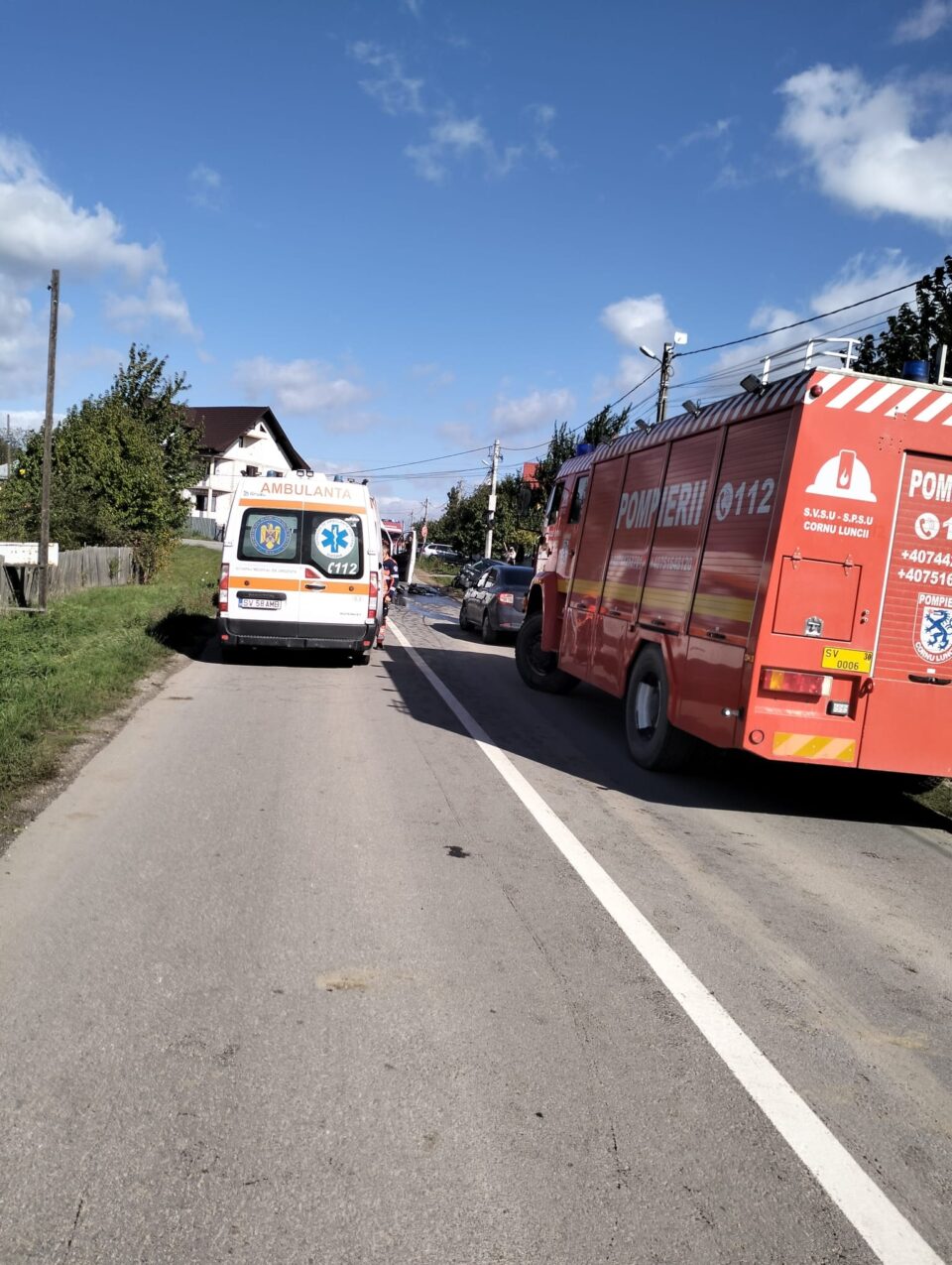 Cinci persoane au fost rănite în urma unui accident rutier