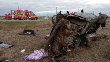 Șase victime, printre care și doi copii, în urma unui accident rutier