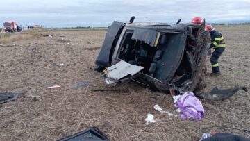 Șase victime, printre care și doi copii, în urma unui accident rutier