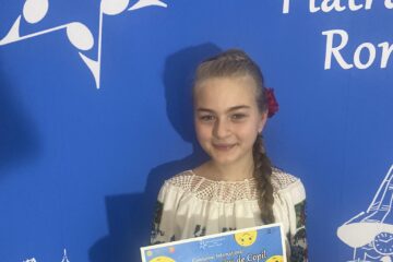 Tânăra artistă Agata Zugravu a câștigat trofeul Secțiunii Muzică populară, la un festival internațional