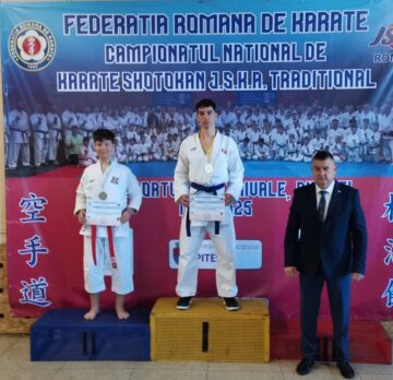 18 medalii au fost cucerite de karatiștii antrenați de Ovidiu Sfetcu la Campionatul Național