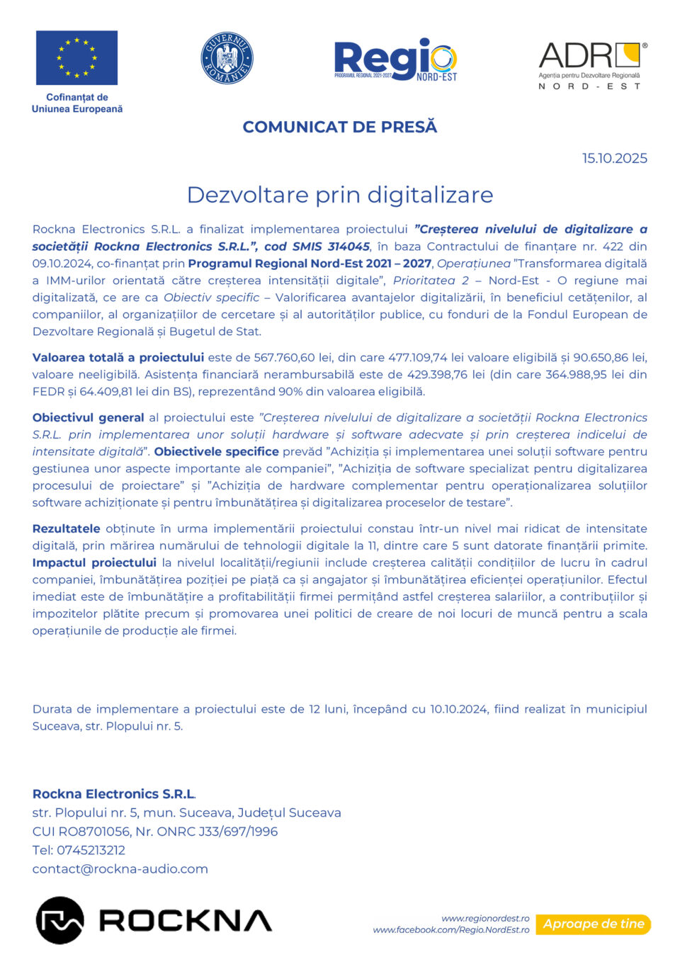 Dezvoltare prin digitalizare