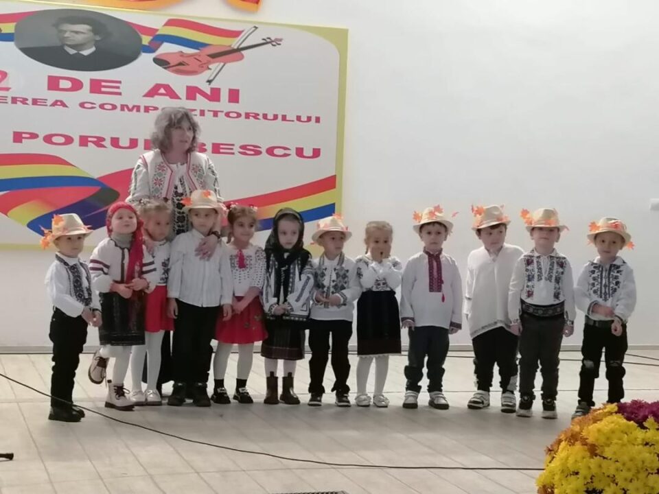 Copiii preșcolari în cadrul programului artistic