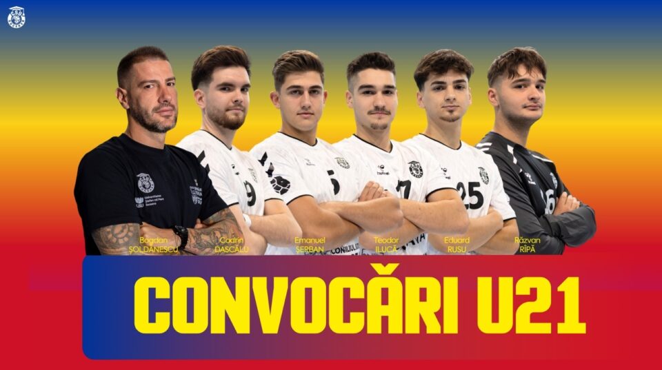 Șase universitari fac parte din lotul României pentru Europenele de tineret