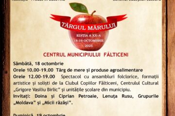 Târgul Mărului 2025 – Tradiție, savoare și bucurie în inima Fălticenilor