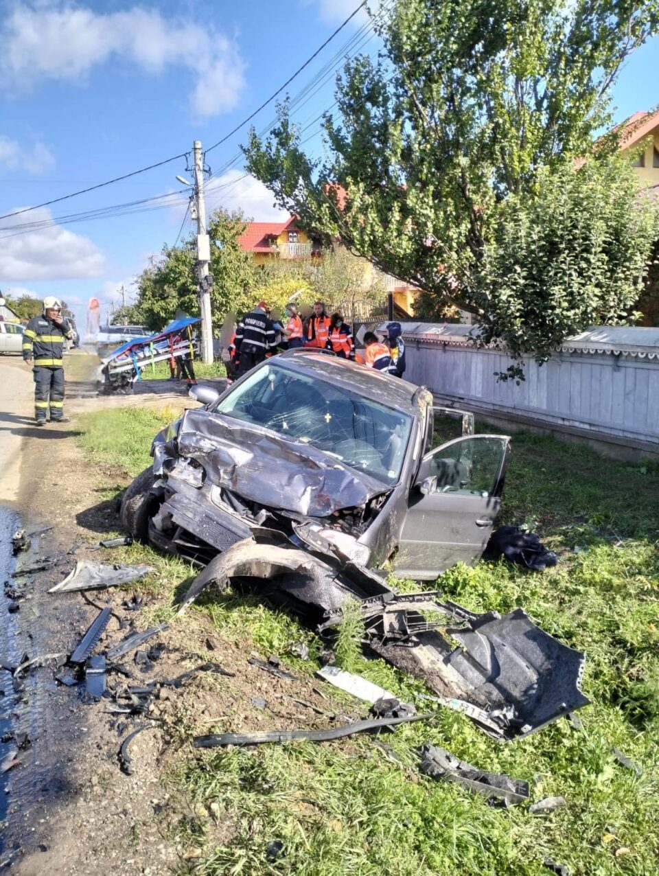 Un șofer care a urcat mort de beat la volan și a provocat un accident cu cinci răniți a fost arestat