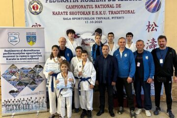 Succes răsunător pentru  C.S. Dinamic Suceava la Campionatul Național de Karate Shotokan ESKU Tradițional