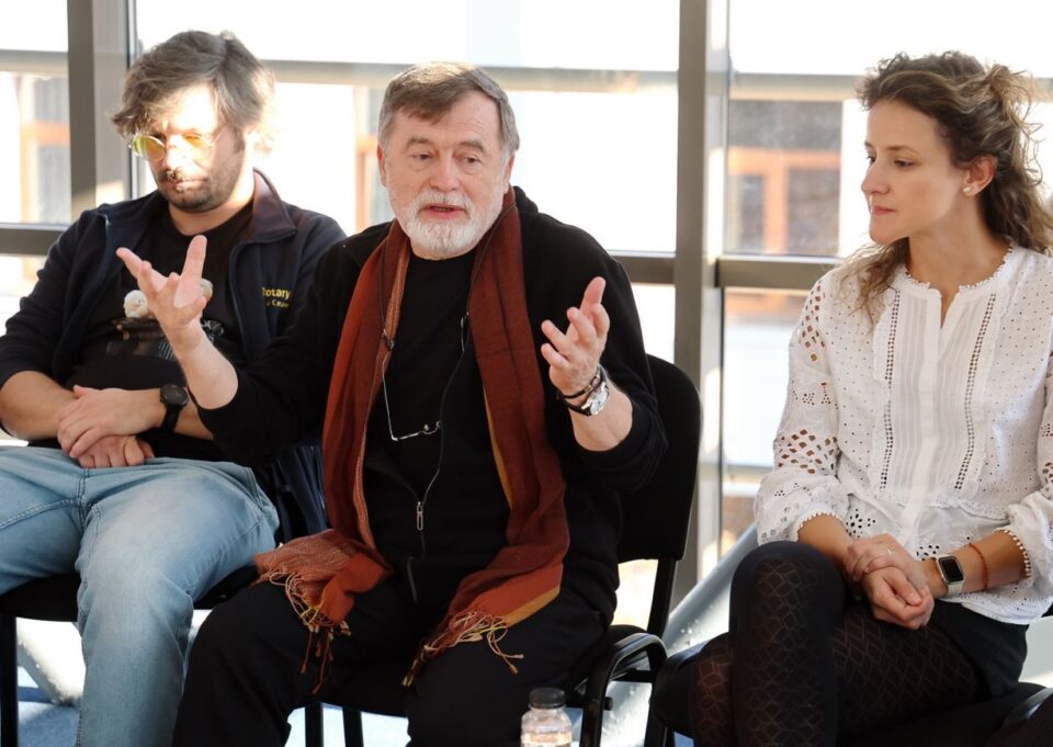 Renumitul dramaturg Matei Vișniec, la primul spectacol la care este și regizor, nu doar autor