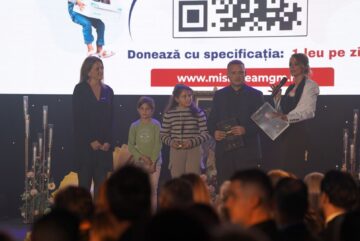 Asociația MGM din Dumbrăveni, premiată la gala „Nu există nu se poate”, la Palatul Parlamentului, pentru activitatea umanitară