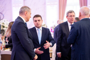 Președintele CJ Suceava, Gheorghe Șoldan, le-a prezentat antreprenorilor patru proiecte majore aflate în stații avansate de realizare și care vor contribui la dezvoltarea județului