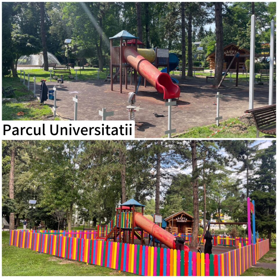Modernizarea și extinderea locurilor de joacă din Municipiul Suceava la un an de administrație Rîmbu
