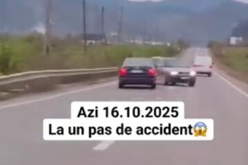Polițiștii l-au căutat, găsit și lăsat fără permis pe autorul unei manevre inconștiente, pe contrasens
