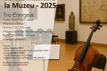 „Serate muzicale la Muzeu”, concert, sâmbătă, la Muzeul de Istorie Siret