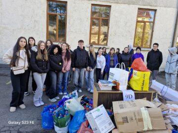 Elevii de la „Hurmuzachi” Rădăuți au colectat aproape 2.700 de kg de deșeuri reciclabile într-o singură zi