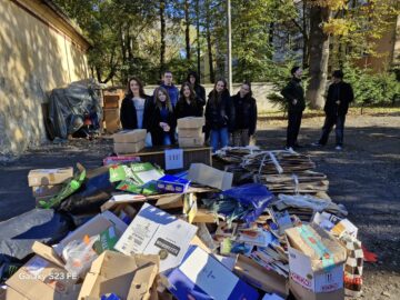 Elevii de la „Hurmuzachi” Rădăuți au colectat aproape 2.700 de kg de deșeuri reciclabile într-o singură zi
