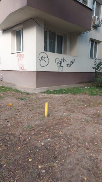 Clădiri din centrul municipiul Suceava, mâzgălite de „artiști urbani”. Poliția caută autorii