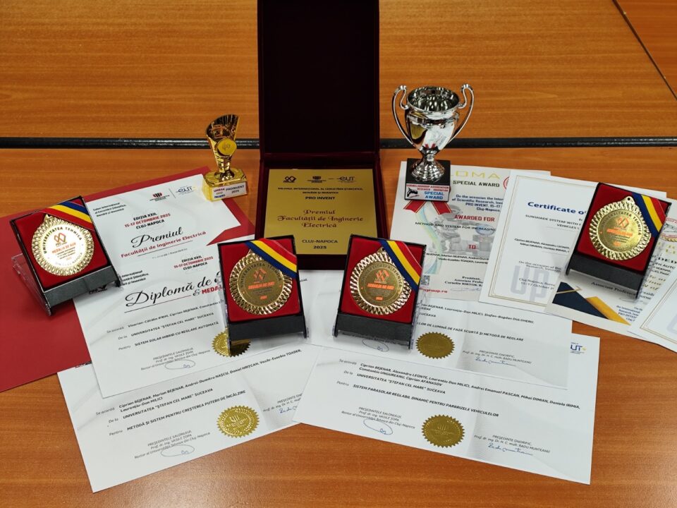 Premii USV la competitia Pro-Invent 2025