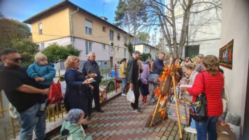 Prima acțiune cu implicarea părinților, cu scop umanitar, la Creșa nr.1 Suceava