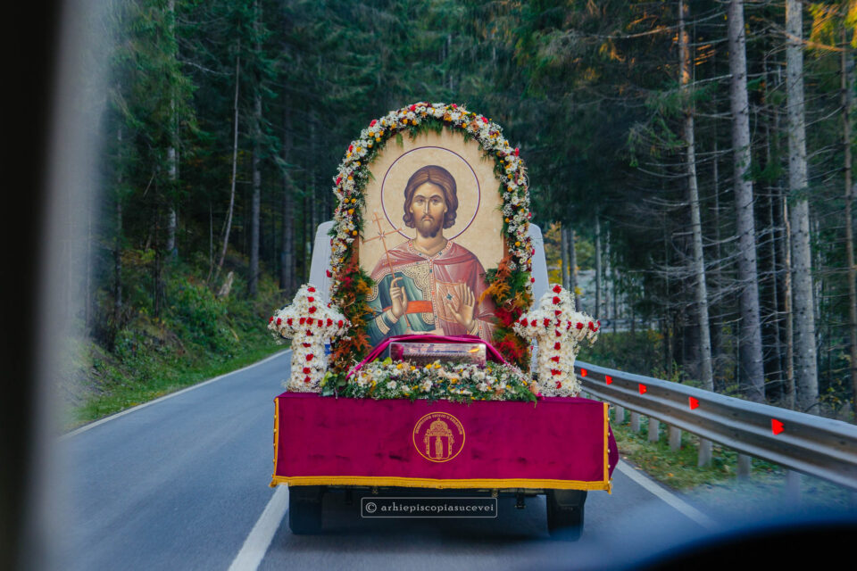 Marele Mucenic Ioan cel Nou și-a început călătoria în întreaga Eparhie a Sucevei și Rădăuților