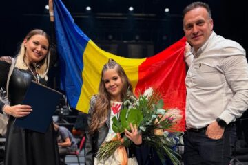 Eleva Sara Natalia Tîrnoveanu a câștigat Marele Trofeu al Festivalului Bon Art Junior Fest de la Praga