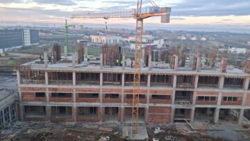 Lucrările la campusul de la Moara avansează în ritm rapid