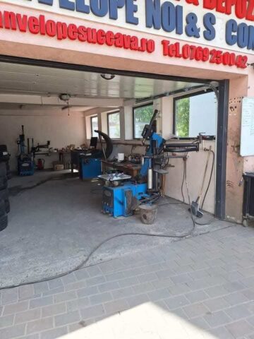 Montarea anvelopelor de iarnă în mod profesionist, în oferta firmei ”Anvelope Suceava” din Ipotești