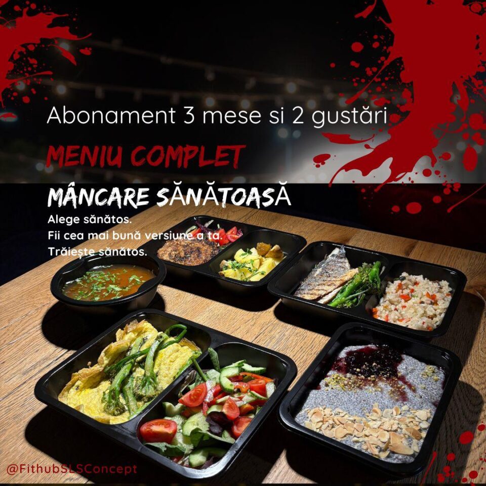 FITHUB FOOD – alimentație sănătoasă, livrată prompt
