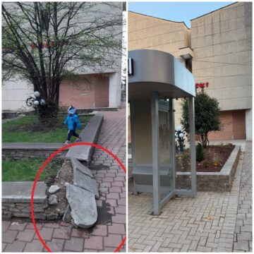 Stație de autobuz pentru transportul metropolitan, amenajată la Dom Polski
