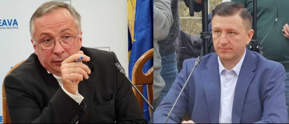 Scandal la Primăria Suceava, între viceprimarul PSD, Dan Cușnir, și cel PNL, Daniel Ungurian