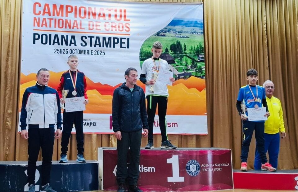 Fălticeneanul Eusebiu Constantin Prisacă e medaliat cu argint la Campionatul Național de cros
