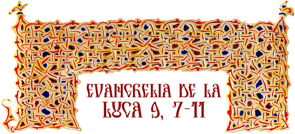 Evanghelia zilei Evanghelia zilei