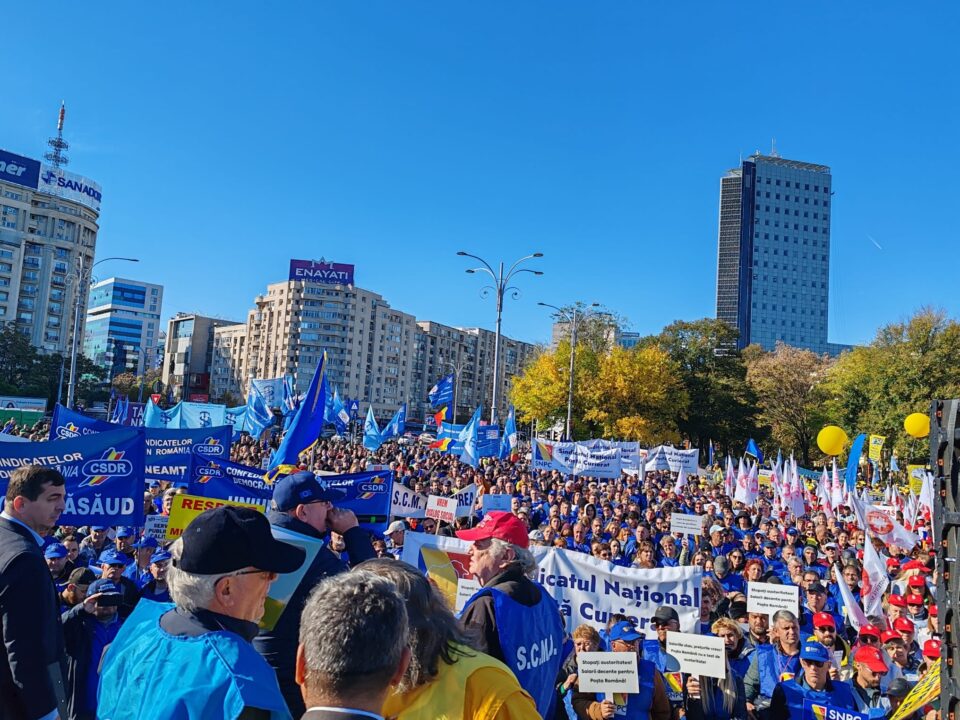 Protestul de miercuri, 29 octombrie