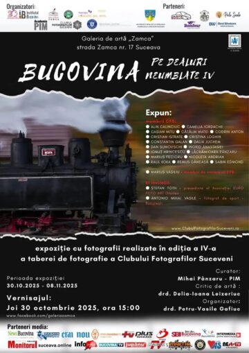 Unde fugim de-acasă… în perioada 30 octombrie – 5 noiembrie