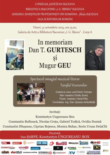 Unde fugim de-acasă… în perioada 30 octombrie – 5 noiembrie